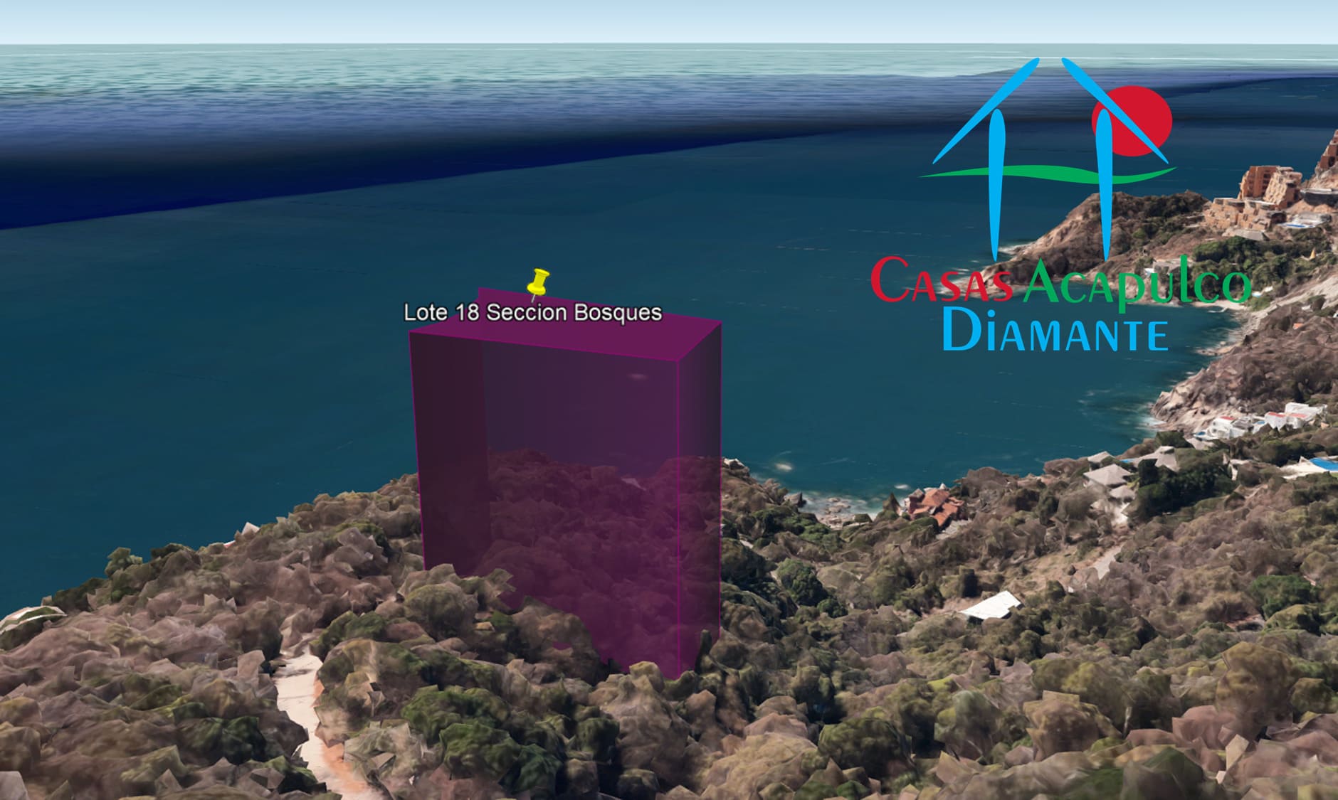 Terreno Brisas del Marqués Bosques lote 18 - Vista aérea 4